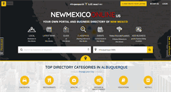 Desktop Screenshot of newmexicoonline.us